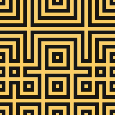 Soyut çizgiler Maze üretken sanat arkaplan çizimi