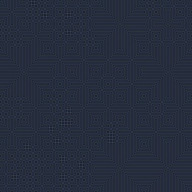 Soyut çizgiler Maze üretken sanat arkaplan çizimi