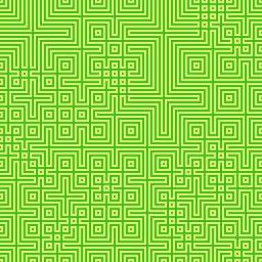 Soyut çizgiler Maze üretken sanat arkaplan çizimi