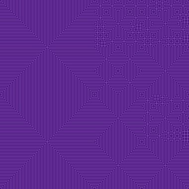 Soyut çizgiler Maze üretken sanat arkaplan çizimi