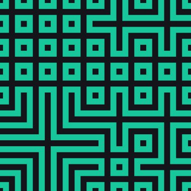 Soyut çizgiler Maze üretken sanat arkaplan çizimi