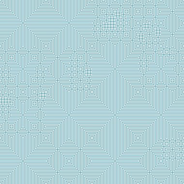 Soyut çizgiler Maze üretken sanat arkaplan çizimi