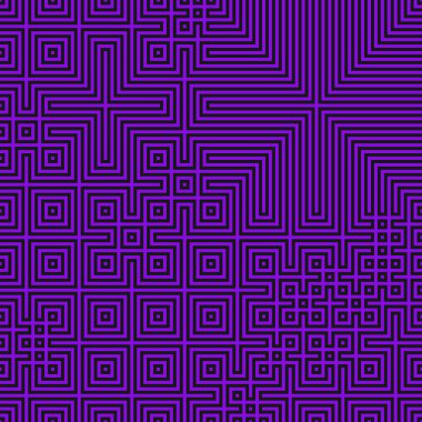 Soyut çizgiler Maze üretken sanat arkaplan çizimi