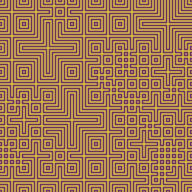 Soyut çizgiler Maze üretken sanat arkaplan çizimi