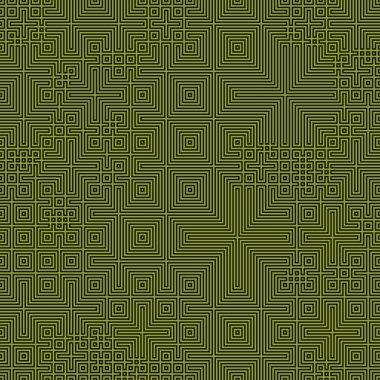 Soyut çizgiler Maze üretken sanat arkaplan çizimi