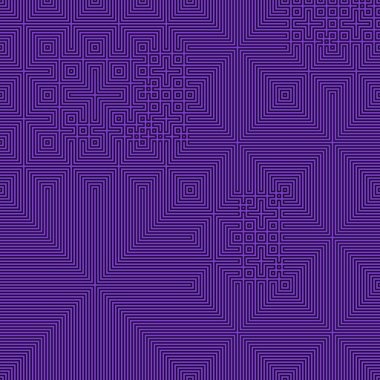 Soyut çizgiler Maze üretken sanat arkaplan çizimi