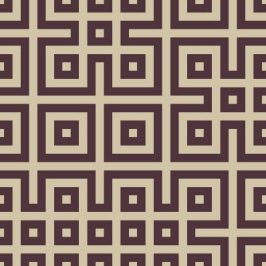 Soyut çizgiler Maze üretken sanat arkaplan çizimi