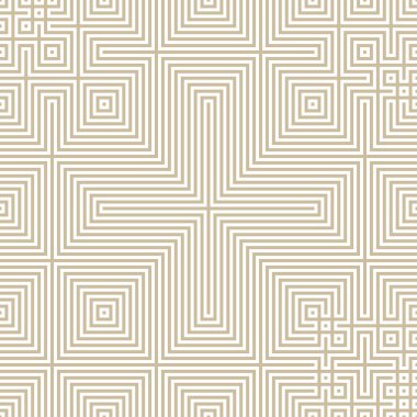 Soyut çizgiler Maze üretken sanat arkaplan çizimi