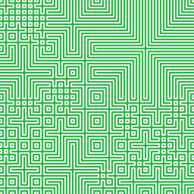 Soyut çizgiler Maze üretken sanat arkaplan çizimi