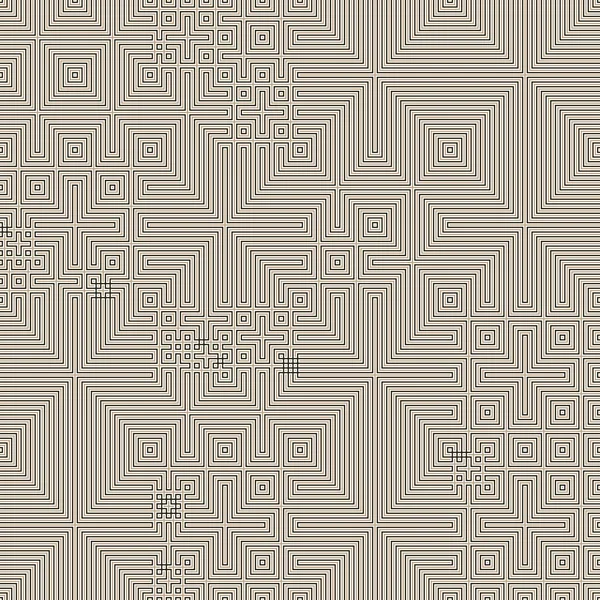 Soyut çizgiler Maze üretken sanat arkaplan çizimi