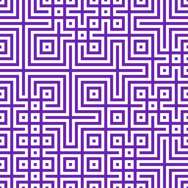Abstract Lines Maze Generative Art Background Art Illustration — Vettoriale Stock