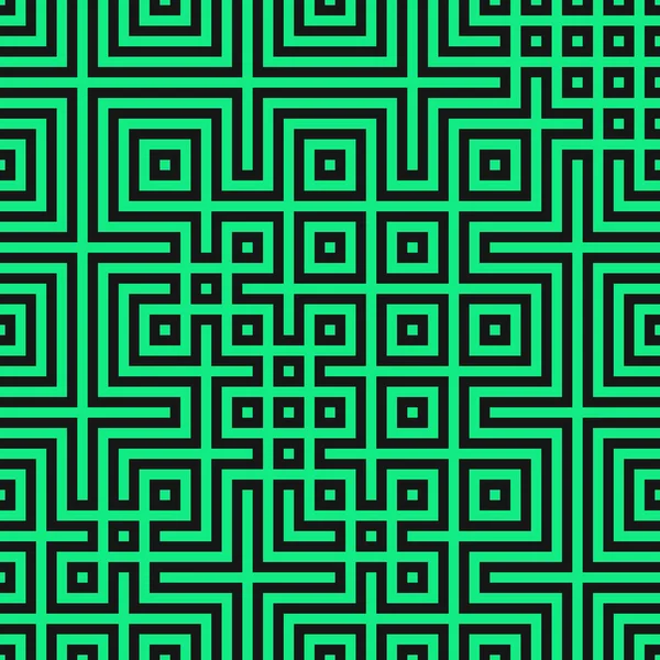 Abstract Lines Maze Generative Art Background Art Illustration — Image vectorielle