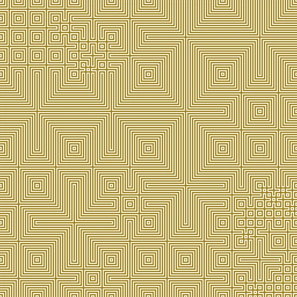Abstract Lines Maze Generative Art Background Art Illustration — Vector de stock