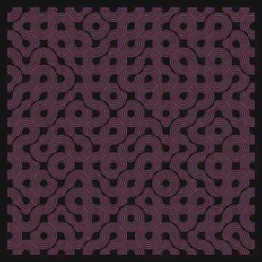 Renk kiremit bağlantıları illüstrasyonu