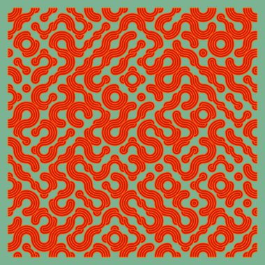 Renk kiremit bağlantıları illüstrasyonu