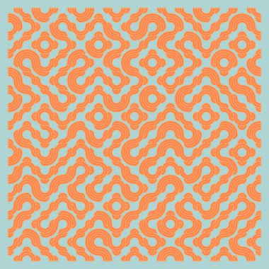 Renk kiremit bağlantıları illüstrasyonu