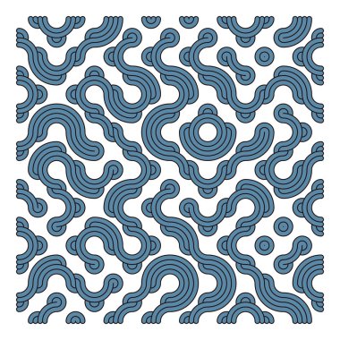 Renk kiremit bağlantıları illüstrasyonu