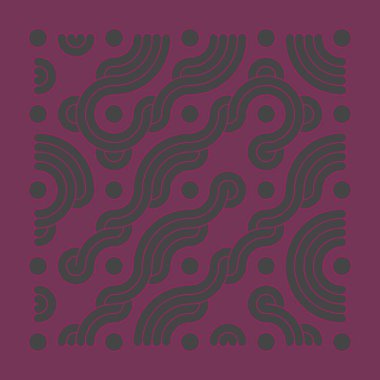 Renk kiremit bağlantıları illüstrasyonu