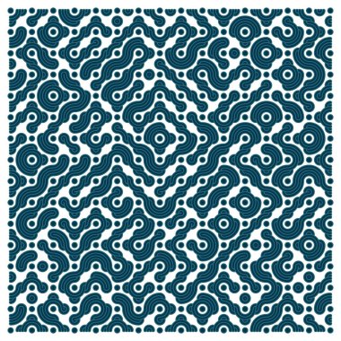 Renk kiremit bağlantıları illüstrasyonu