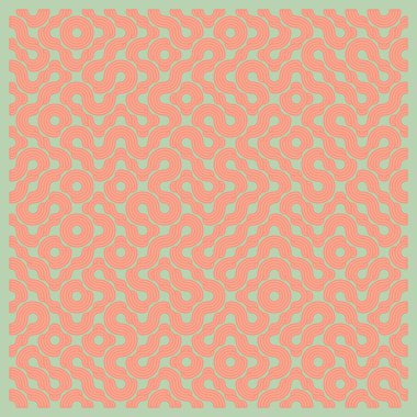 Renk kiremit bağlantıları illüstrasyonu