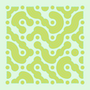 Renk kiremit bağlantıları illüstrasyonu