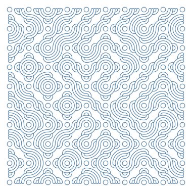 Renk kiremit bağlantıları illüstrasyonu