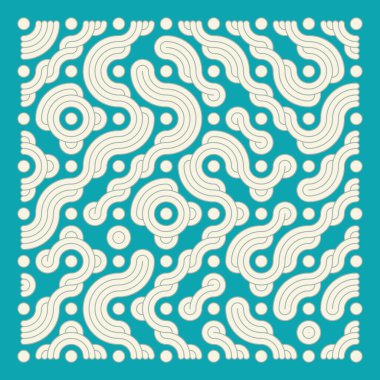 Renk kiremit bağlantıları illüstrasyonu