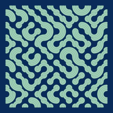 Renk kiremit bağlantıları illüstrasyonu