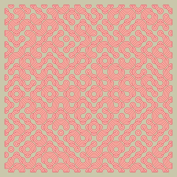 Color Truchet Tiling Connections Illustration — Archivo Imágenes Vectoriales