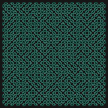 Renk kiremit bağlantıları illüstrasyonu