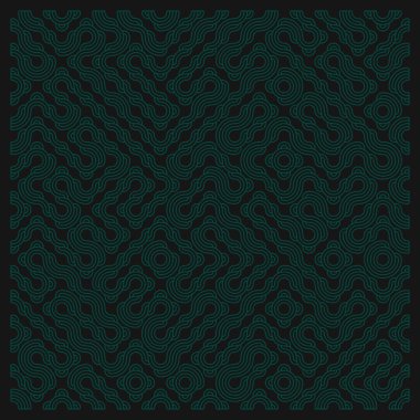 Renk kiremit bağlantıları illüstrasyonu