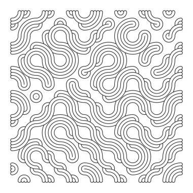 Renk kiremit bağlantıları illüstrasyonu