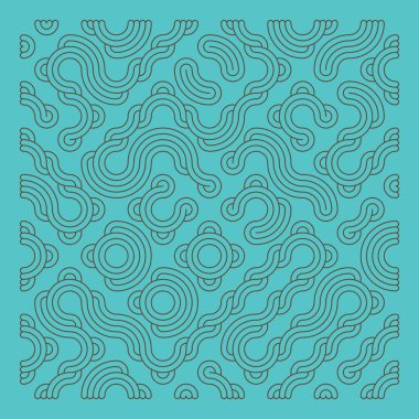 Renk kiremit bağlantıları illüstrasyonu