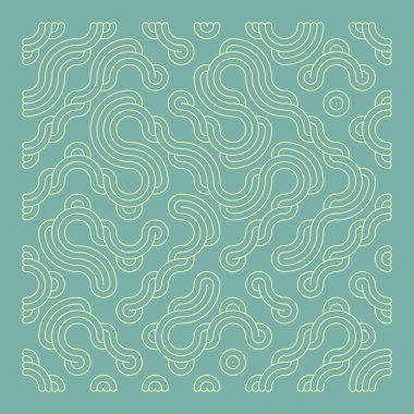 Renk kiremit bağlantıları illüstrasyonu