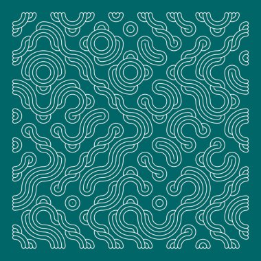 Renk kiremit bağlantıları illüstrasyonu