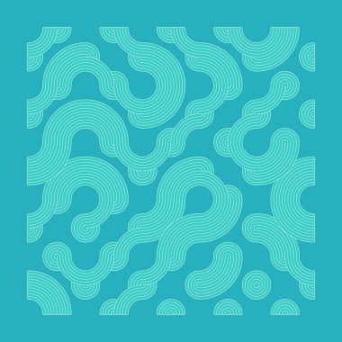 Renk kiremit bağlantıları illüstrasyonu