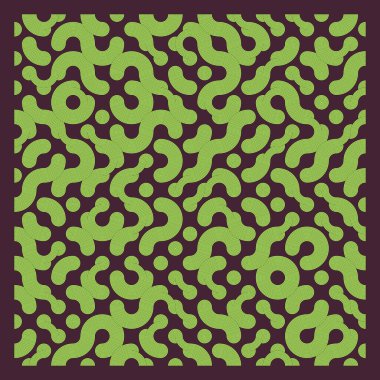 Renk kiremit bağlantıları illüstrasyonu