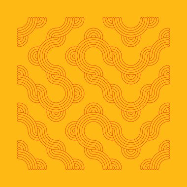 Renk kiremit bağlantıları illüstrasyonu