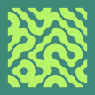 Renk kiremit bağlantıları illüstrasyonu