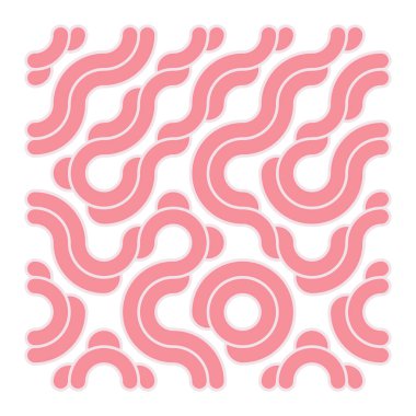 Renk kiremit bağlantıları illüstrasyonu