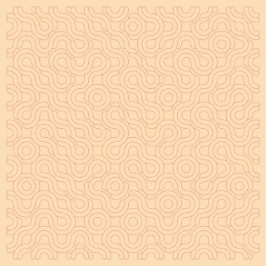 Color truchet tiling connections illustration