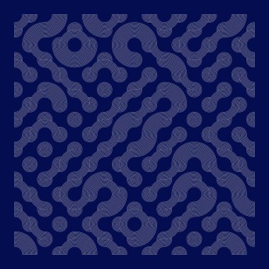 Renk kiremit bağlantıları illüstrasyonu