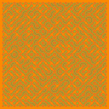 Renk kiremit bağlantıları illüstrasyonu