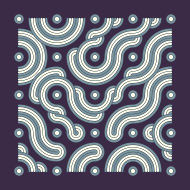 Renk kiremit bağlantıları illüstrasyonu