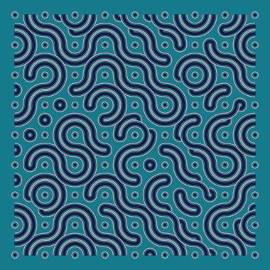 Renk kiremit bağlantıları illüstrasyonu