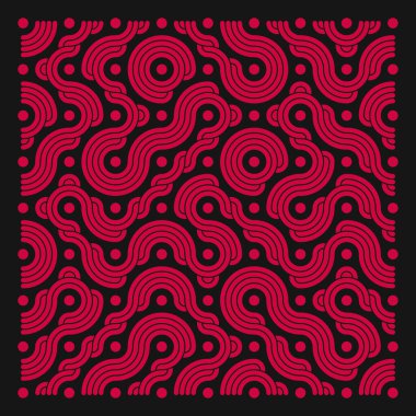 Renk kiremit bağlantıları illüstrasyonu