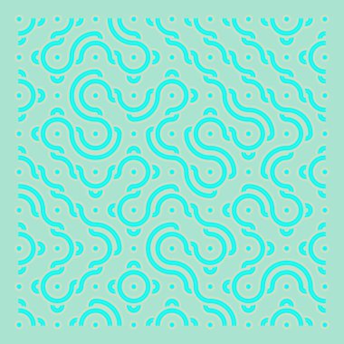 Renk kiremit bağlantıları illüstrasyonu