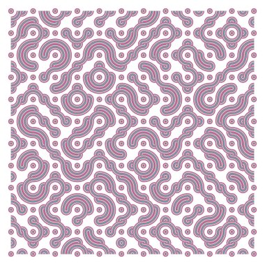 Renk kiremit bağlantıları illüstrasyonu