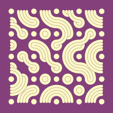 Renk kiremit bağlantıları illüstrasyonu