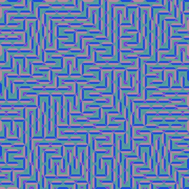 Color Rhombus tile tessellation pattern illustration